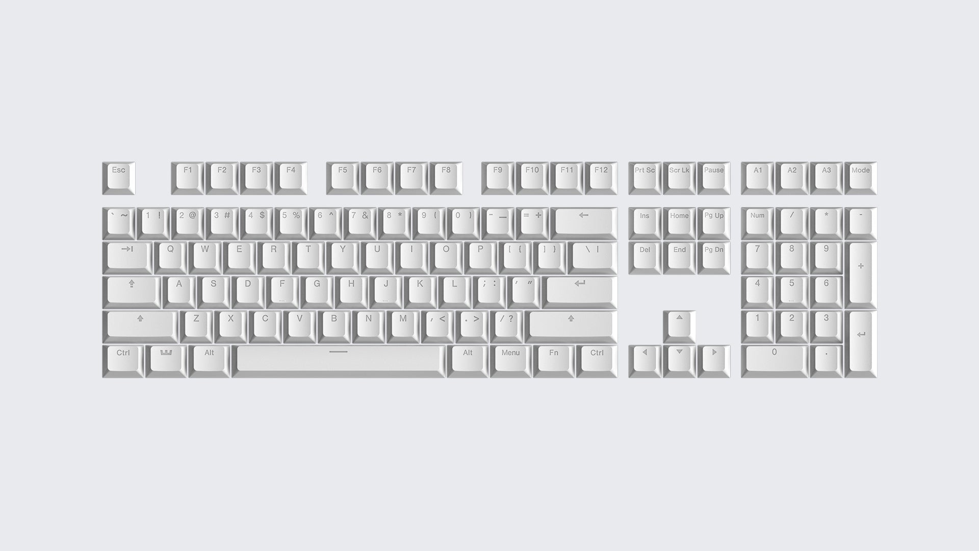 Wooting Double Shot Backlit PBT Keycap Set